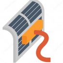 air conditioner cleaning Air conditioner filter cleaning icon.